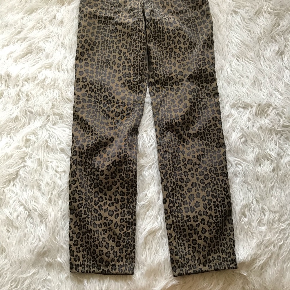 Vintage 1990’s Fendi Zucca Leopard Print Trousers - Picture 9 of 16